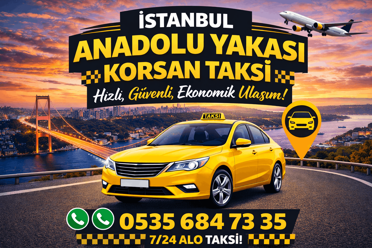 İstanbul Anadolu Yakası Korsan Taksi