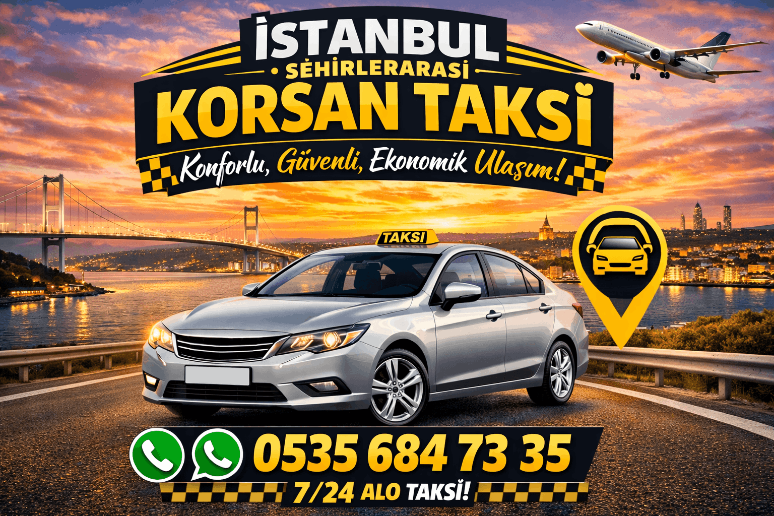 İstanbul Şehirlerarası Korsan Taksi