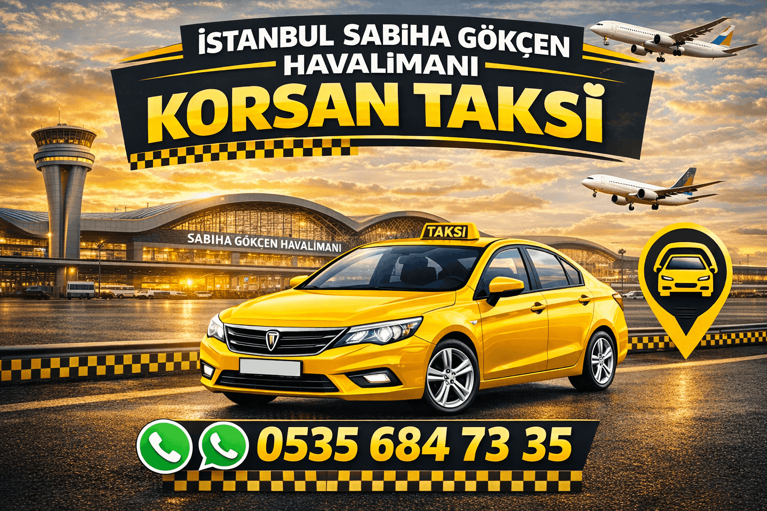 İstanbul Sabiha Gökçen Havalimanı Korsan Taksi
