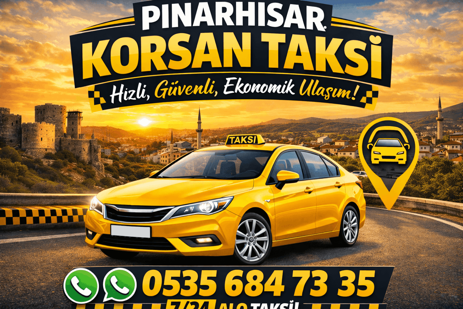 Pınarhisar Korsan Taksi